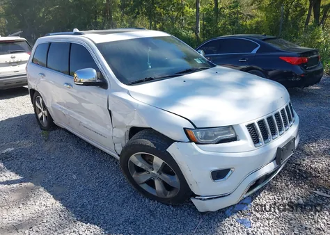 2014 Jeep Grand Cherokee Overland from USA, damaged, VIN 1C4RJFCG2EC281871
